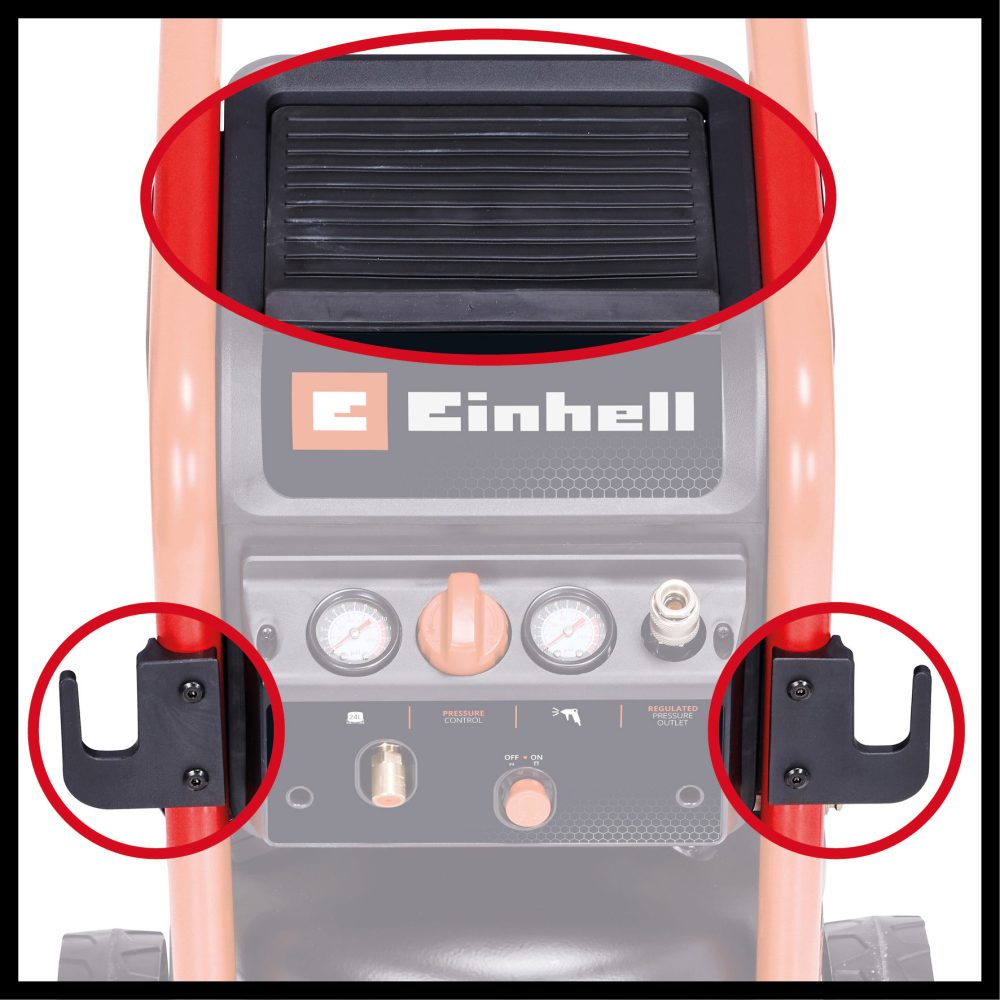 EINHELL kompresor TE-AC 240/24 SILENT - Image 4