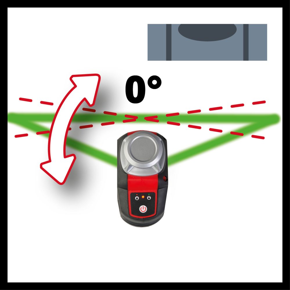 EINHELL križni laserski nivelir TE-LL 360 G - Image 5