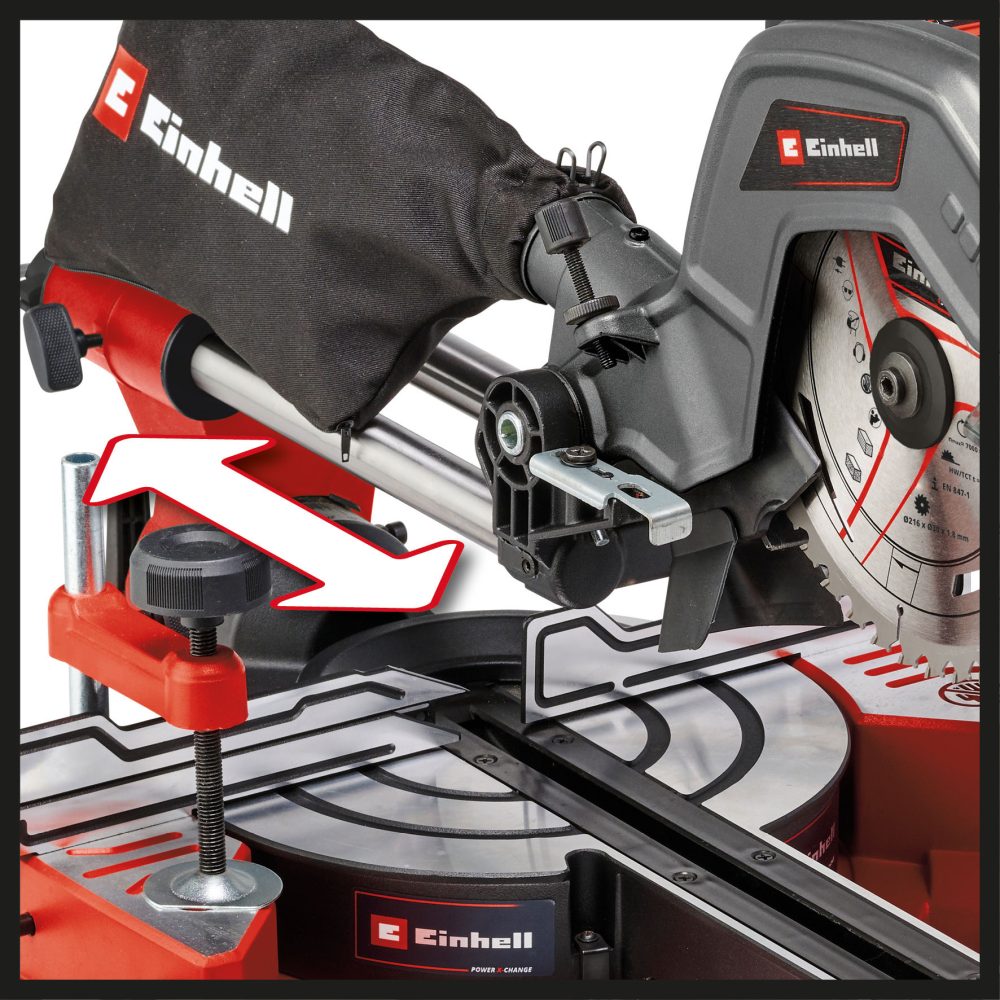 EINHELL aku potezno preklopna pila TE-SM 36/8 L Li PXC 18+18V bez baterije - Image 7